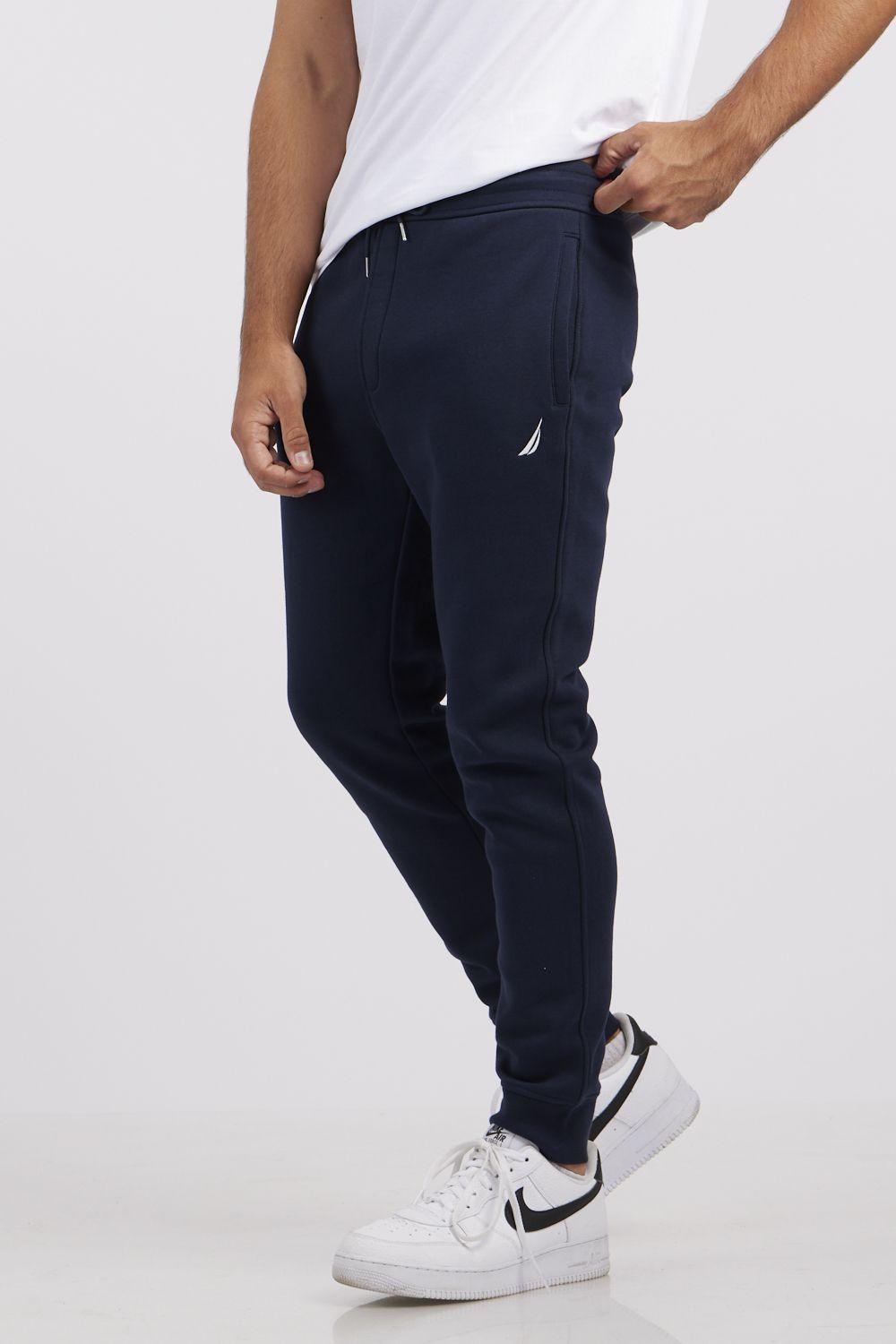 NAUTICA - מכנסי טרנינג בצבע נייבי - MASHBIR//365