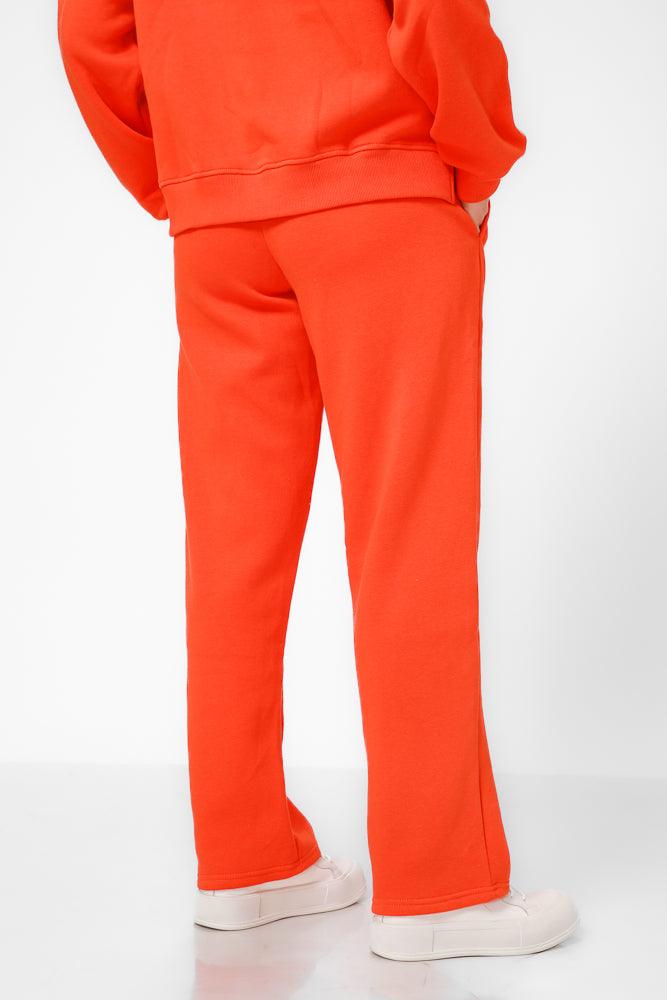 KENNETH COLE - מכנסי טרנינג בצבע כתום - MASHBIR//365