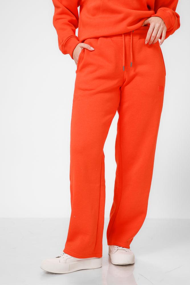 KENNETH COLE - מכנסי טרנינג בצבע כתום - MASHBIR//365