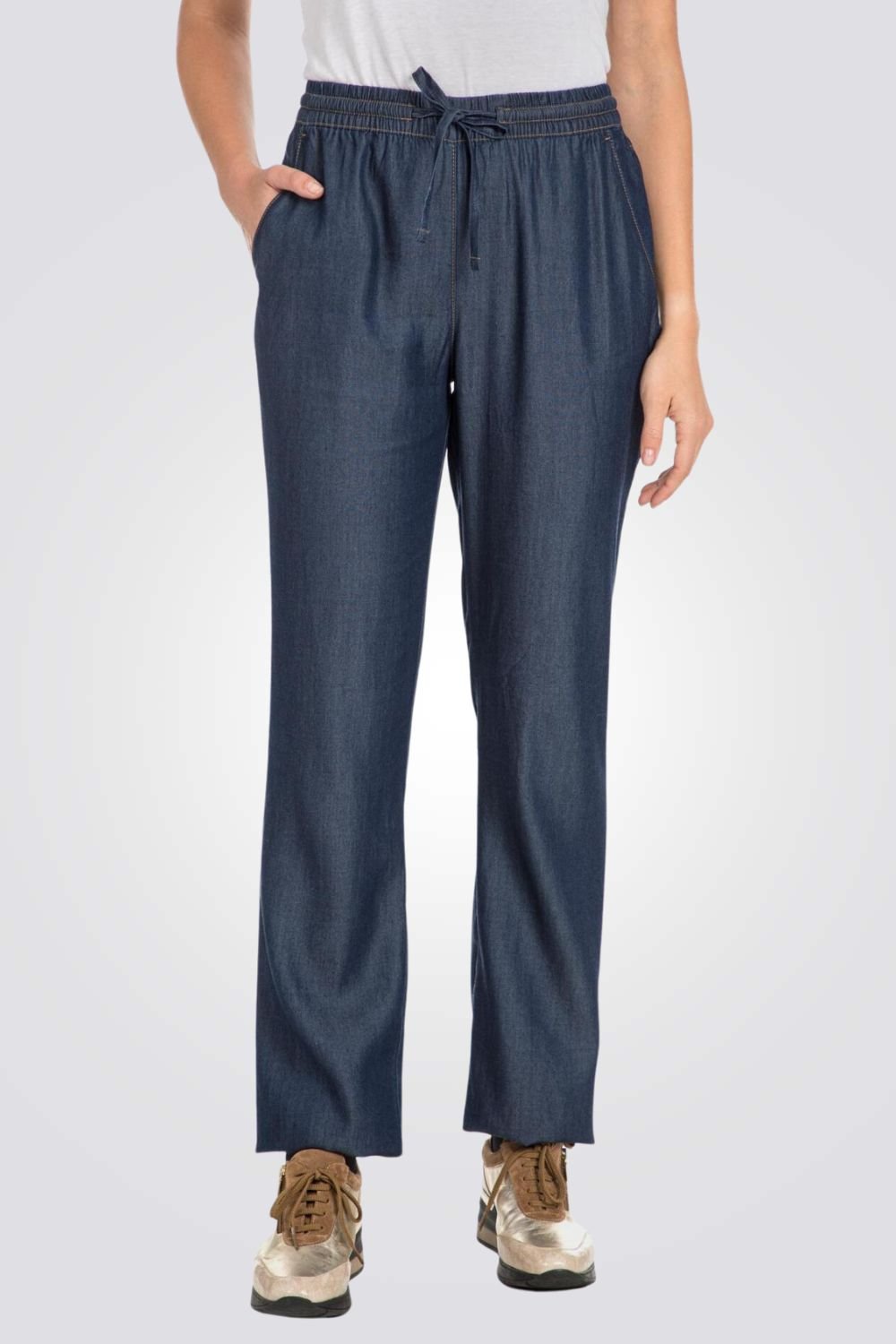 PUNT ROMA - מכנסי טרנינג בצבע כחול - MASHBIR//365