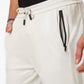 KENNETH COLE - מכנסי טרנינג בשילוב רשת בצבע קרם - MASHBIR//365 - 3