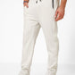 KENNETH COLE - מכנסי טרנינג בשילוב רשת בצבע קרם - MASHBIR//365 - 1