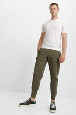 TIMBERLAND - מכנסי טרנינג GRAPE ירוק זית - MASHBIR//365