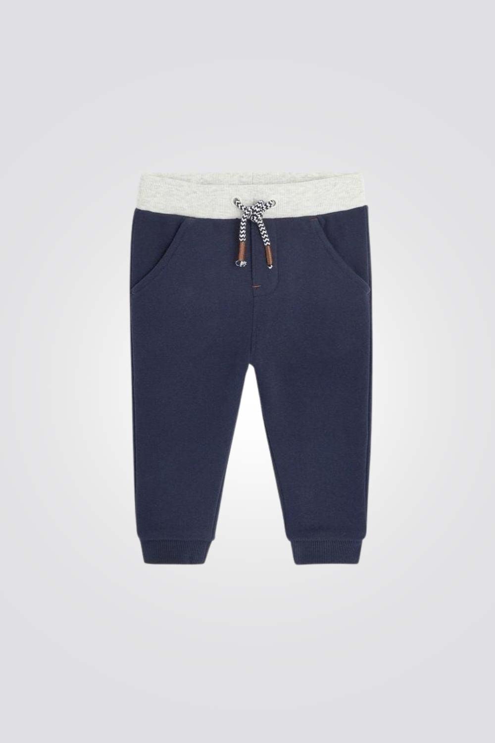 OBAIBI - מכנסי טרנינג Jogging כחול כהה - MASHBIR//365