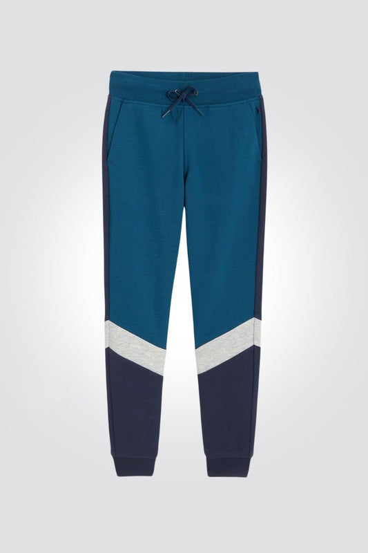 OKAIDI - מכנסי טרנינג לילדים ירוק עם כחול - MASHBIR//365