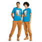 TIMBERLAND - מכנסי טרנינג עם הדפס לוגו צבע חרדל - MASHBIR//365 - 3