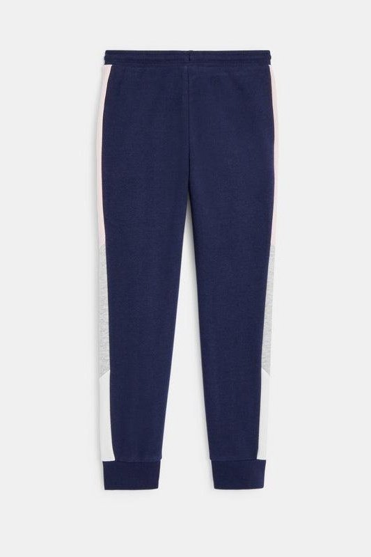 OKAIDI - מכנסי טרנינג עם קשירה נייבי לילדות - MASHBIR//365