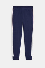 OKAIDI - מכנסי טרנינג עם קשירה נייבי לילדות - MASHBIR//365