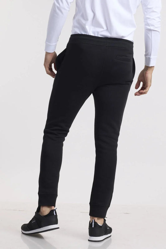 NAUTICA - מכנסי טרנינג עם לוגו שחור - MASHBIR//365