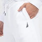 NAUTICA - מכנסי טרנינג עם רקמת לוגו בצבע לבן - MASHBIR//365 - 2