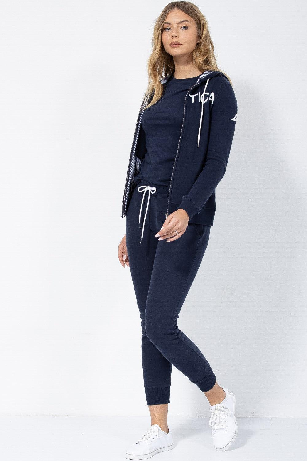 NAUTICA - מכנסי טרנינג SKINNY כחול - MASHBIR//365