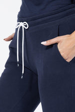 NAUTICA - מכנסי טרנינג SKINNY כחול - MASHBIR//365