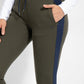 NAUTICA - מכנסי טרנינג STRIPE ירוק זית - MASHBIR//365 - 4
