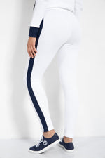 NAUTICA - מכנסי טרנינג STRIPE לבן - MASHBIR//365