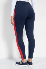 NAUTICA - מכנסי טרנינג STRIPE נייבי - MASHBIR//365