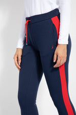 NAUTICA - מכנסי טרנינג STRIPE נייבי - MASHBIR//365