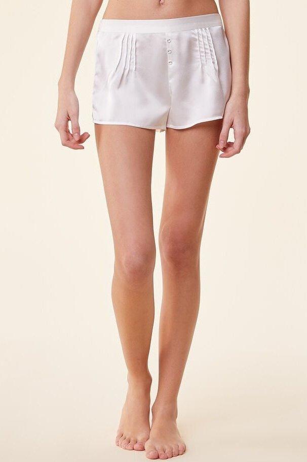 ETAM - מכנסי סאטן קצרים FEUILLAGE - MASHBIR//365