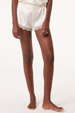 ETAM - מכנסי סאטן קצרים OMBRELLE קרם - MASHBIR//365