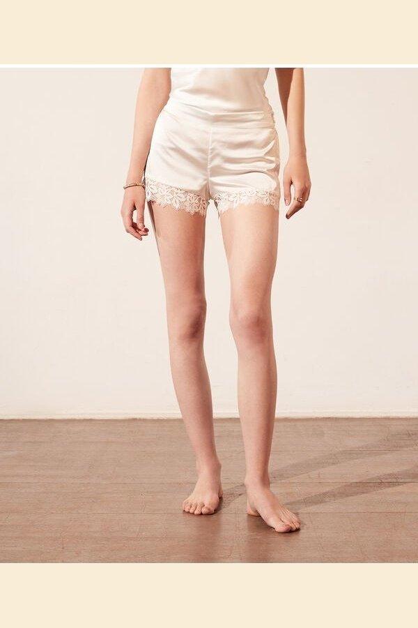 ETAM - מכנסי סאטן קצרים ROMARIN - MASHBIR//365
