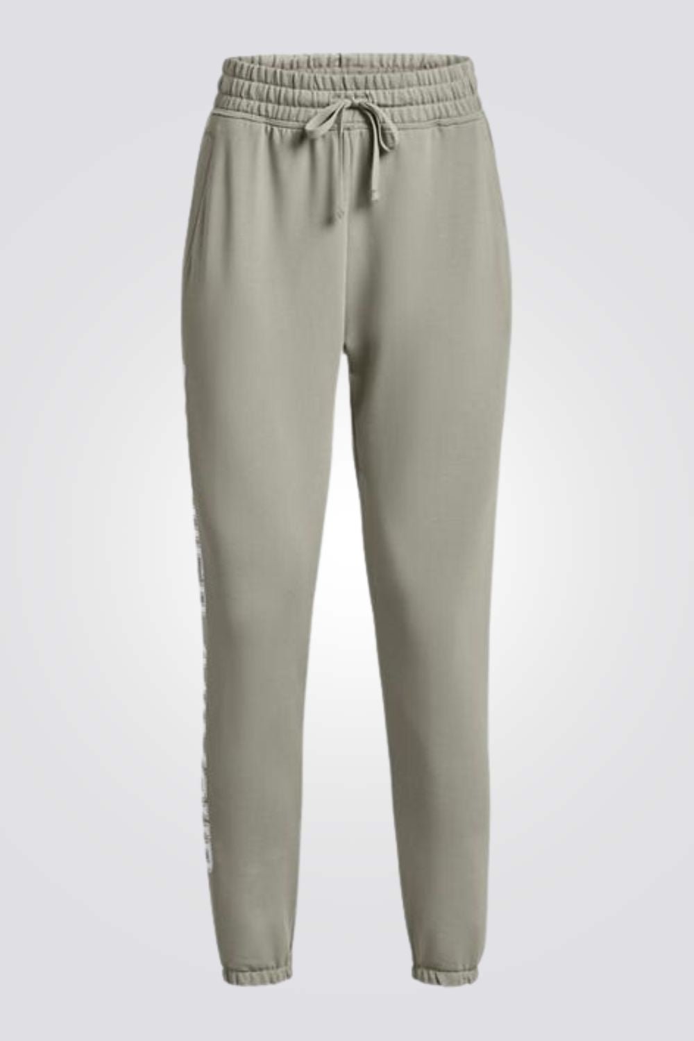 UNDER ARMOUR - מכנסי ספורט ארוכים לנשים בצבע זית - MASHBIR//365