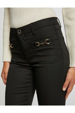 MORGAN - מכנסי סקיני שחורים - MASHBIR//365