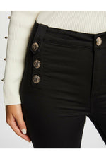 MORGAN - מכנסי סקיני שחורות - MASHBIR//365