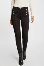 MORGAN - מכנסי סקיני שחורות - MASHBIR//365