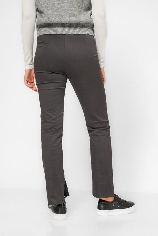 KENNETH COLE - מכנסי סלים מחוייטים בצבע שחור - MASHBIR//365
