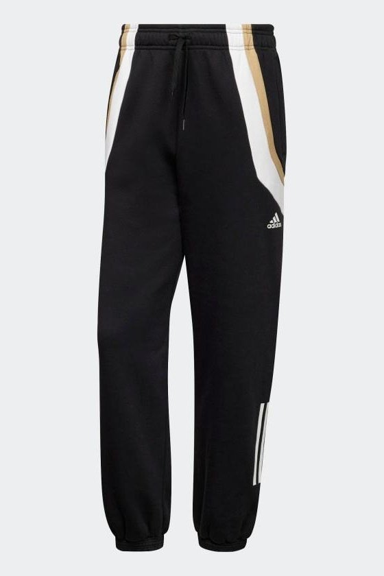 ADIDAS - מכנסי SW FLEECE BLACK WHITE - MASHBIR//365