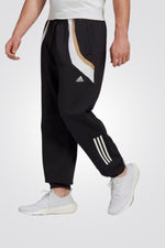 ADIDAS - מכנסי SW FLEECE BLACK WHITE - MASHBIR//365