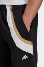 ADIDAS - מכנסי SW FLEECE BLACK WHITE - MASHBIR//365