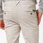 KENNETH COLE - מכנסי כותנה בצבע בז' - MASHBIR//365 - 5