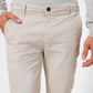 KENNETH COLE - מכנסי כותנה בצבע בז' - MASHBIR//365 - 2