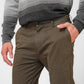KENNETH COLE - מכנסי כותנה בצבע ירוק זית - MASHBIR//365 - 3