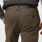 KENNETH COLE - מכנסי כותנה בצבע ירוק זית - MASHBIR//365 - 4