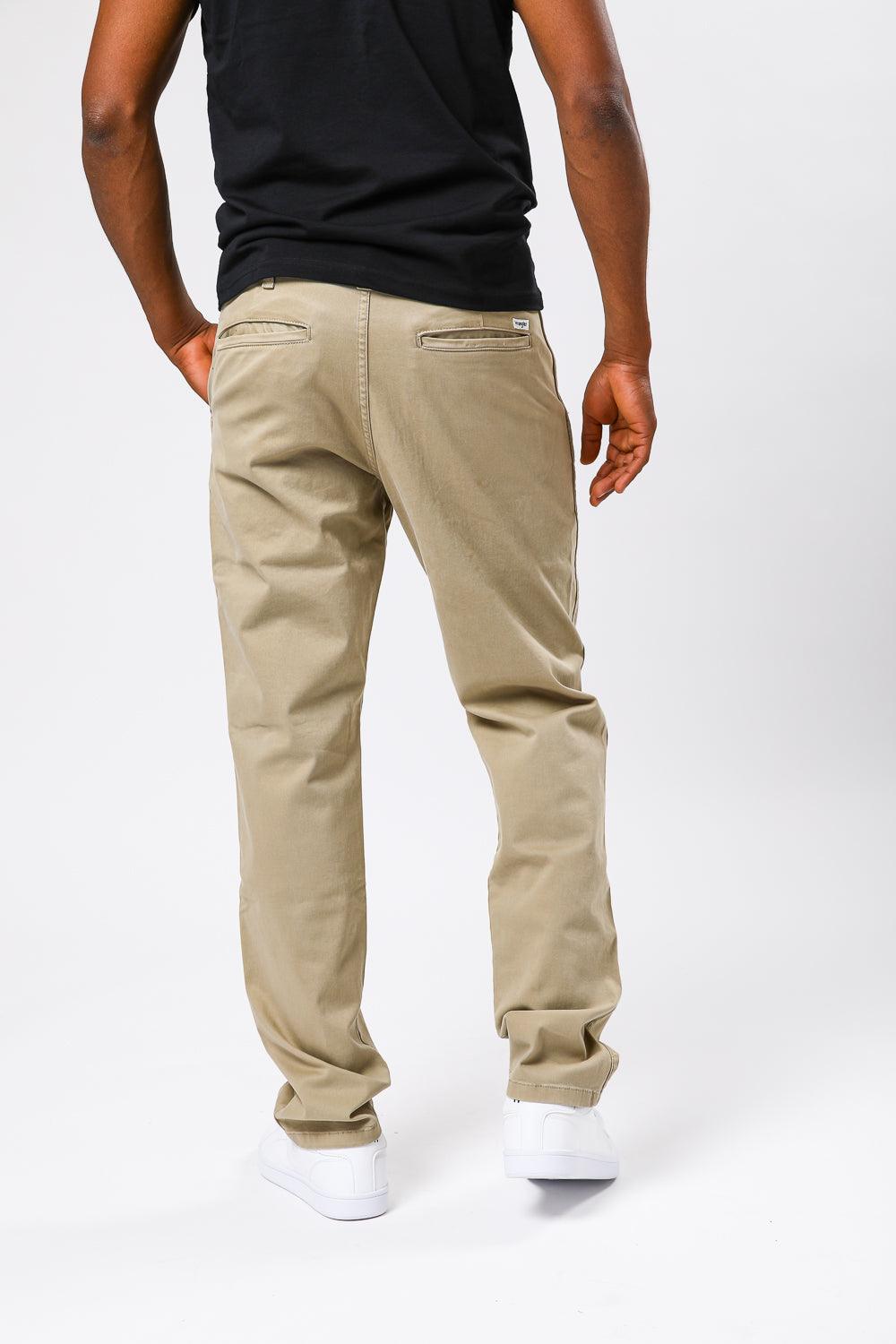 WRANGLER - מכנסי כותנה CASY CHINO בז' - MASHBIR//365