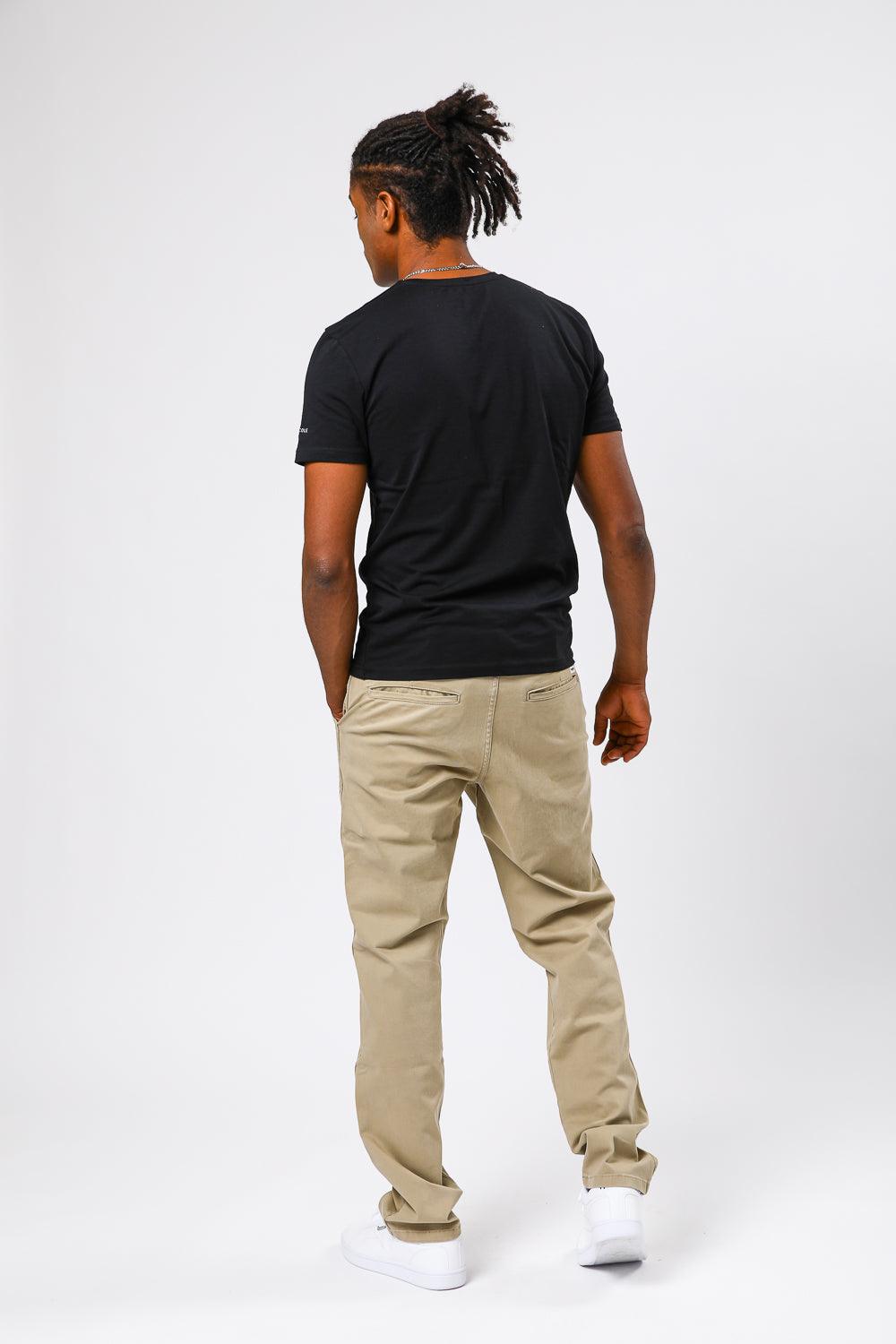 WRANGLER - מכנסי כותנה CASY CHINO בז' - MASHBIR//365