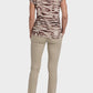 PUNT ROMA - מכנסי טוויל לנשים בצבע בז' - MASHBIR//365 - 2