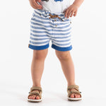 OBAIBI - מכנסיי פסים קצרים לתינוקות בנים - MASHBIR//365