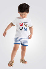 OBAIBI - מכנסיי פסים קצרים לתינוקות בנים - MASHBIR//365