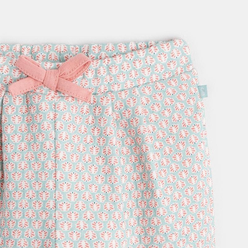 OBAIBI - מכנסיים ארוכים בצבע מנטה לתינוקות - MASHBIR//365