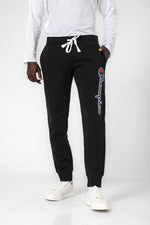 CHAMPION - מכנסיים ארוכים בצבע שחור - MASHBIR//365