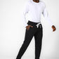 CHAMPION - מכנסיים ארוכים בצבע שחור - MASHBIR//365 - 6
