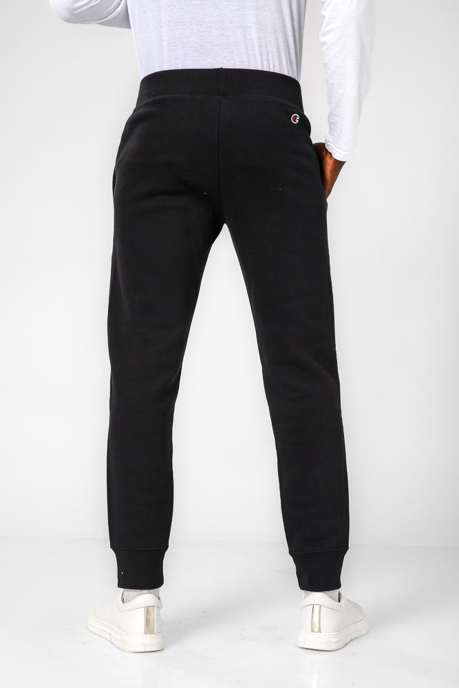 CHAMPION - מכנסיים ארוכים בצבע שחור - MASHBIR//365