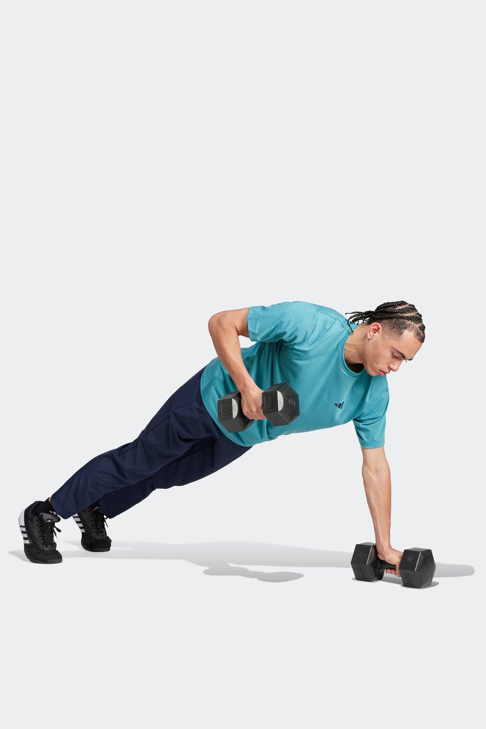 ADIDAS - מכנסיים ארוכים לגברים DESIGNED FOR MOVEMENT בצבע כחול - MASHBIR//365