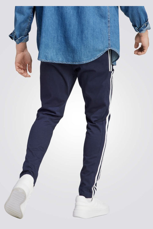 ADIDAS - מכנסיים ארוכים לגברים ESSENTIALS SINGLE JERSEY בצבע נייבי - MASHBIR//365