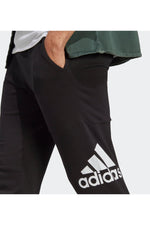 ADIDAS - מכנסיים ארוכים לגברים ESSENTIALS SINGLE JERSEY בצבע שחור - MASHBIR//365