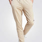 ADIDAS - מכנסיים ארוכים לגברים ESSENTIALS SINGLE JERSEY TAPERED בצבע בז' - MASHBIR//365 - 1