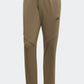 ADIDAS - מכנסיים ארוכים לגברים GAME AND GO SMALL LOGO בצבע ירוק זית - MASHBIR//365 - 3
