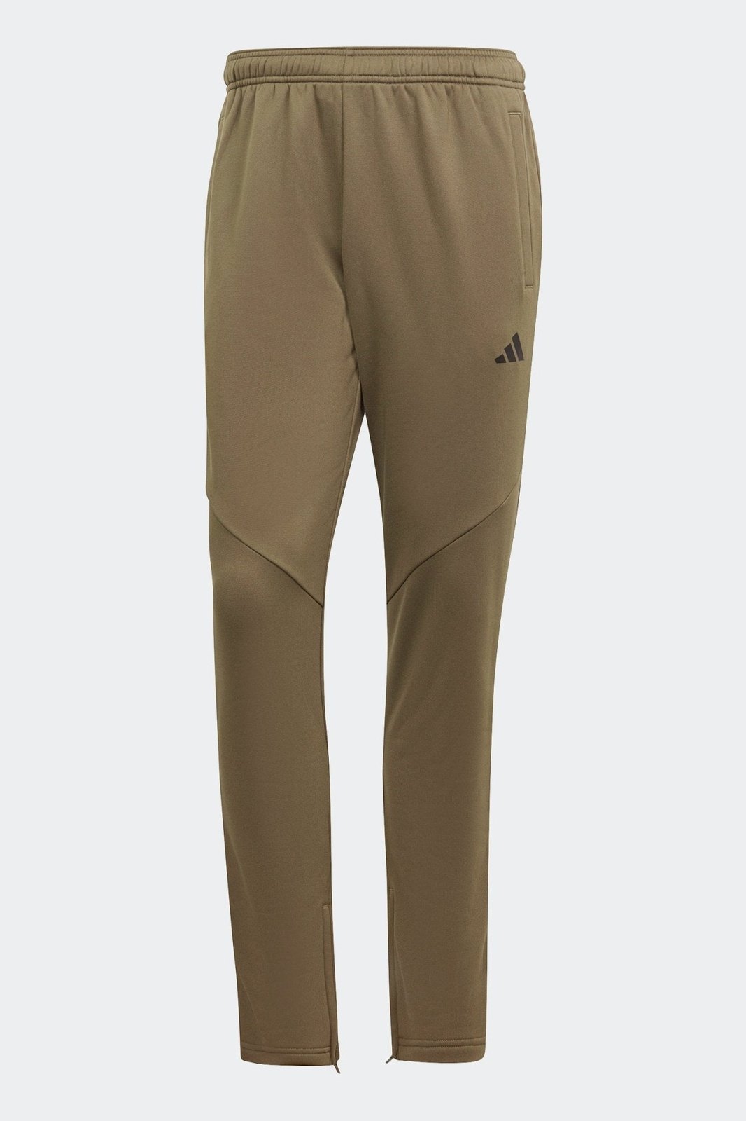 ADIDAS - מכנסיים ארוכים לגברים GAME AND GO SMALL LOGO בצבע ירוק זית - MASHBIR//365